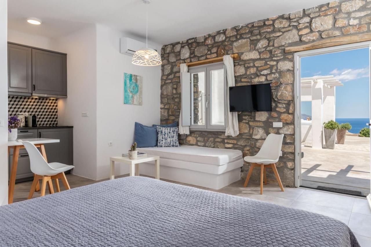 Aegean View Apartments Mykonos Agios Ioannis Diakoftis Eksteriør billede
