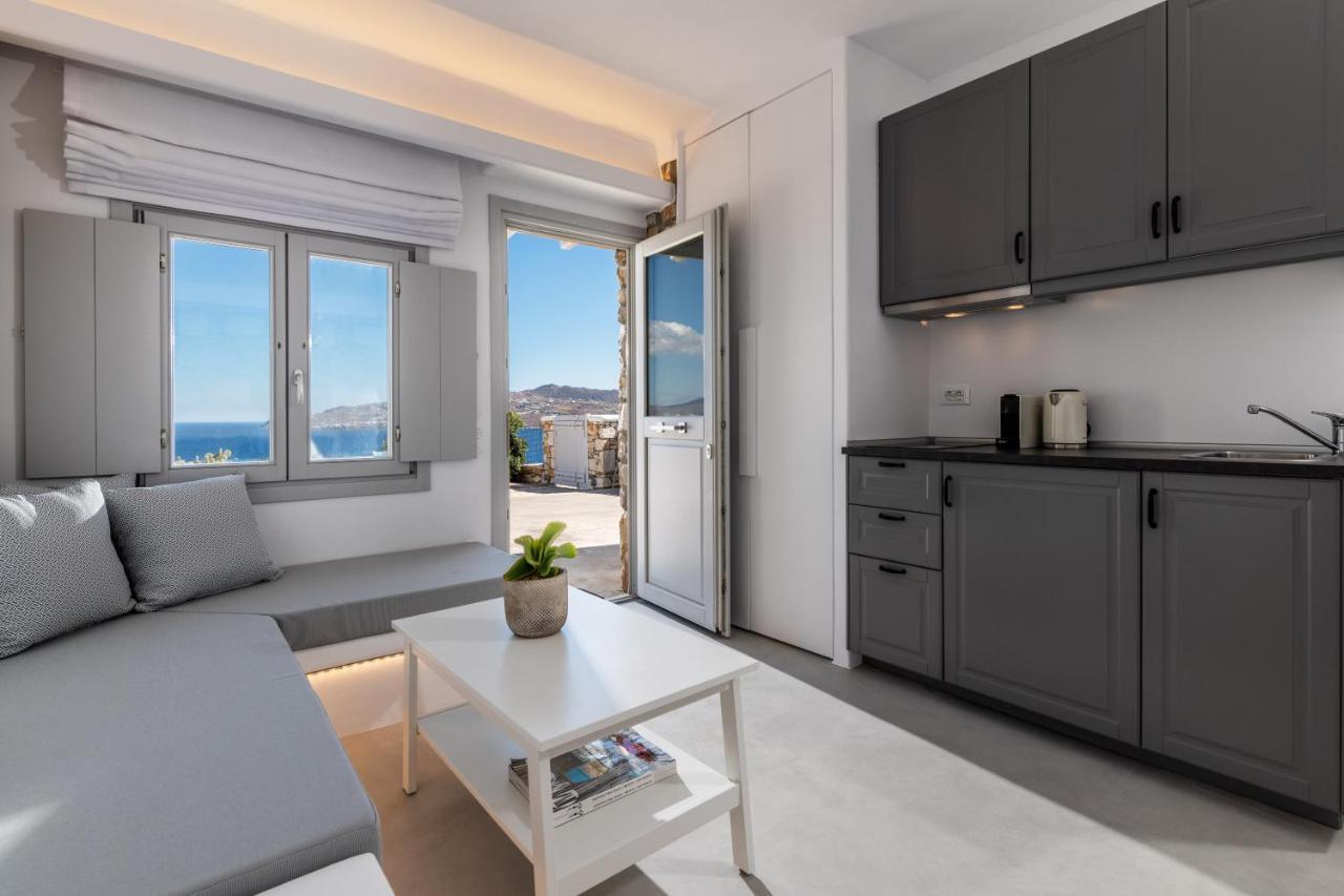 Aegean View Apartments Mykonos Agios Ioannis Diakoftis Eksteriør billede
